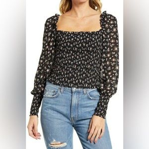 Reformation Pinto Top in “Freesia” sz Small